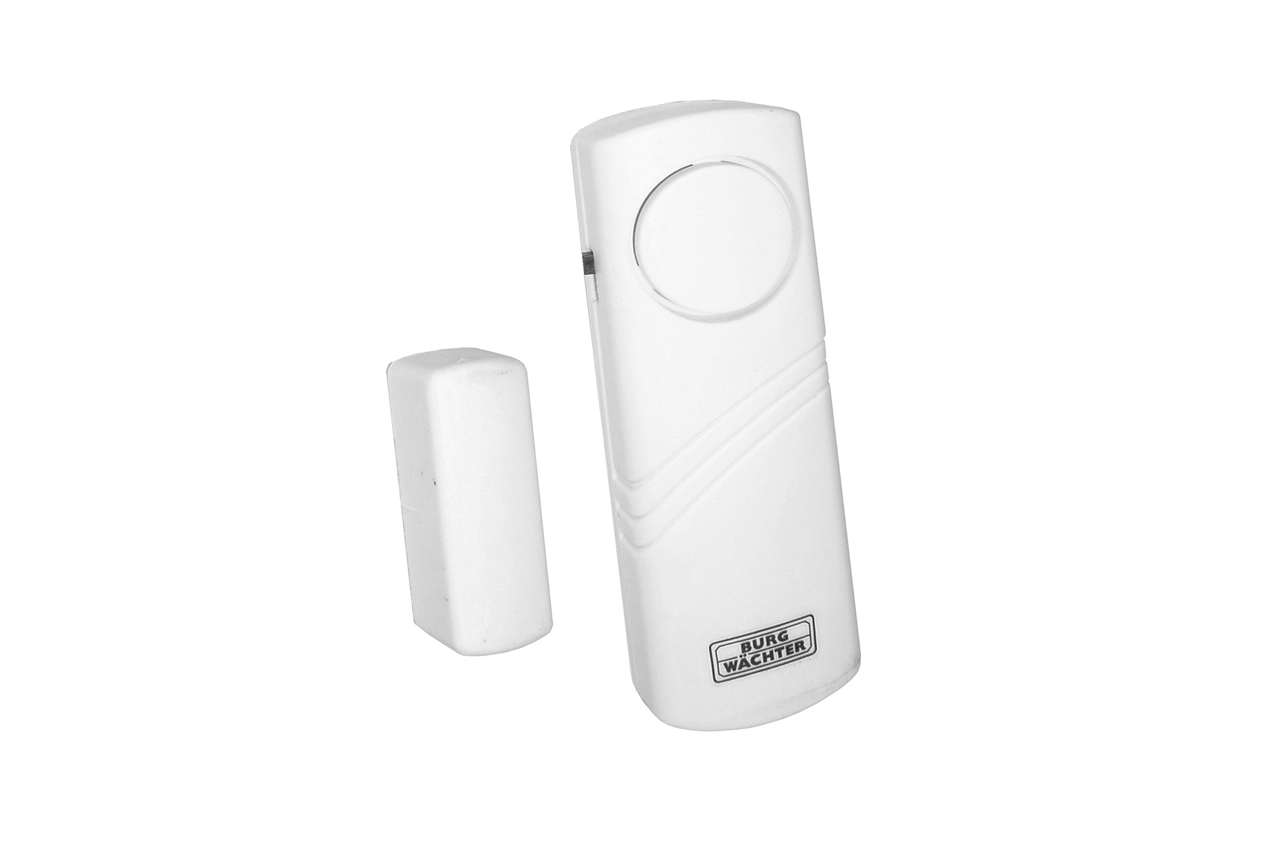 BURG-WÄCHTER Door and Window Alarm, 100 dB High Powered Alarm, FTA 2005 SB, 14181, White