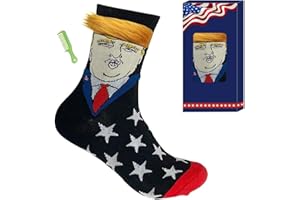 FYSN Trump Socks - Unisex Funny Gift Socks Novelty President 2024 Socks MAGA socks Gift Set