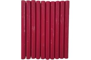 XICHEN®10PCS Vintage Sealing Glue Gun Sealing Wax Wax Sticks Wax Seal Supplies a Variety of Colors (Red Wine)