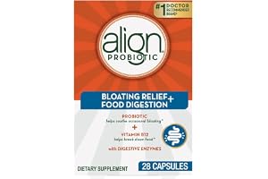 Align Probiotic Bloating Relief + Food Digestion, Probiotics for Women and Men, #1 Doctor Recommended Brand‡, Promotes Digest