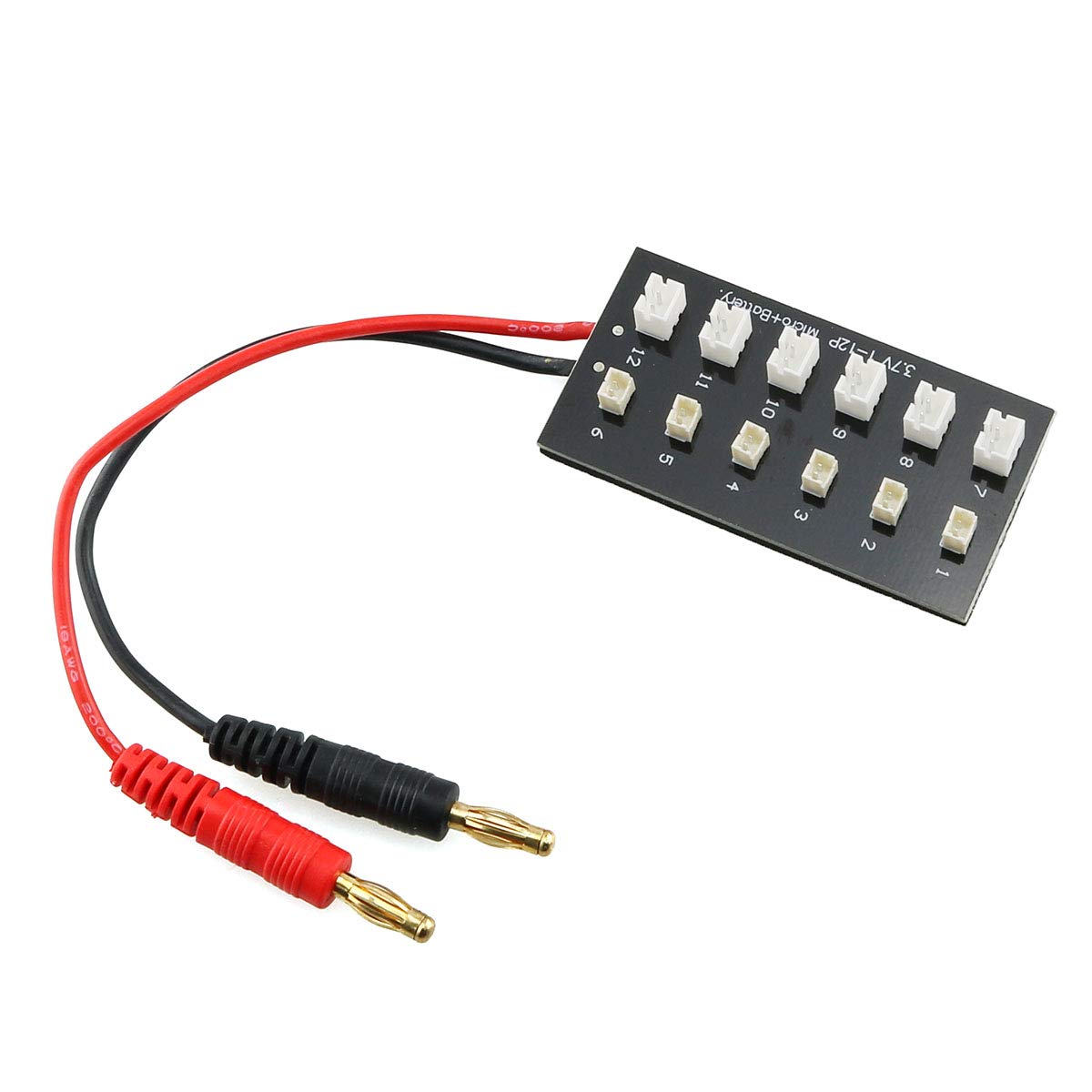 Photo 1 of E-outstanding 1-Pack 3.7V Lipo Battery Balance Charging Board 1S Ultra Micro JST-PH Parallel Connect Plate Blade Inductrix Adapter Board for RC Toys