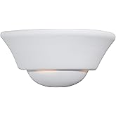 Designers Fountain 6031-WH Wall Sconce, 6 in , White