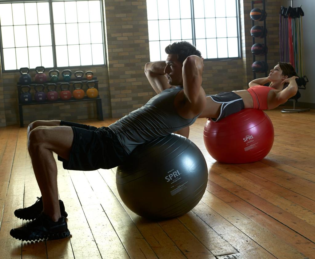 SPRI Elite Xercise Balance Ball, Black, 55cm Sports