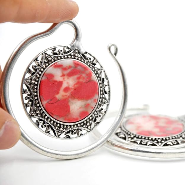 Amazon.com: CHUANCI - Par de pendientes dilatadores tribales ...