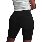 ARRIA Women’s High Rise Biker Shorts – Tummy Control, Curvy Fit, Stylish Buttery Soft, Stretchy, Comfy Everyday Activewear