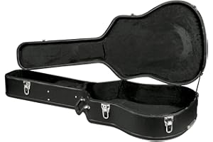 Carrion C-1501 Black Hardshell Dreadnought Acoustic Guitar Case