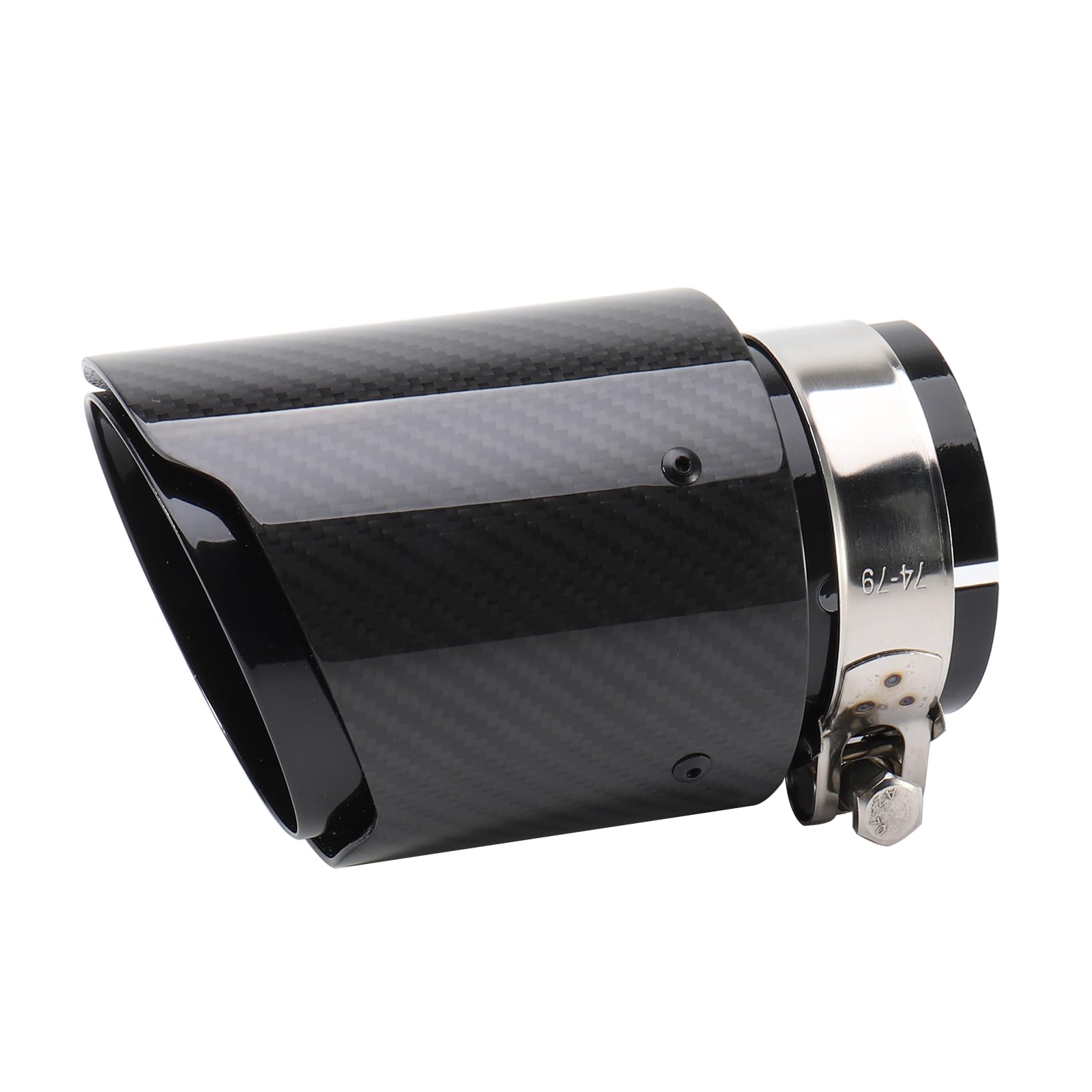 Photo 1 of Real Carbon Fiber Exhaust Tip 3 Inch Inlet 4 Inch Outlet Real Carbon Fiber 3 to 4 Inch Exhaust Tip 2MM Thickness