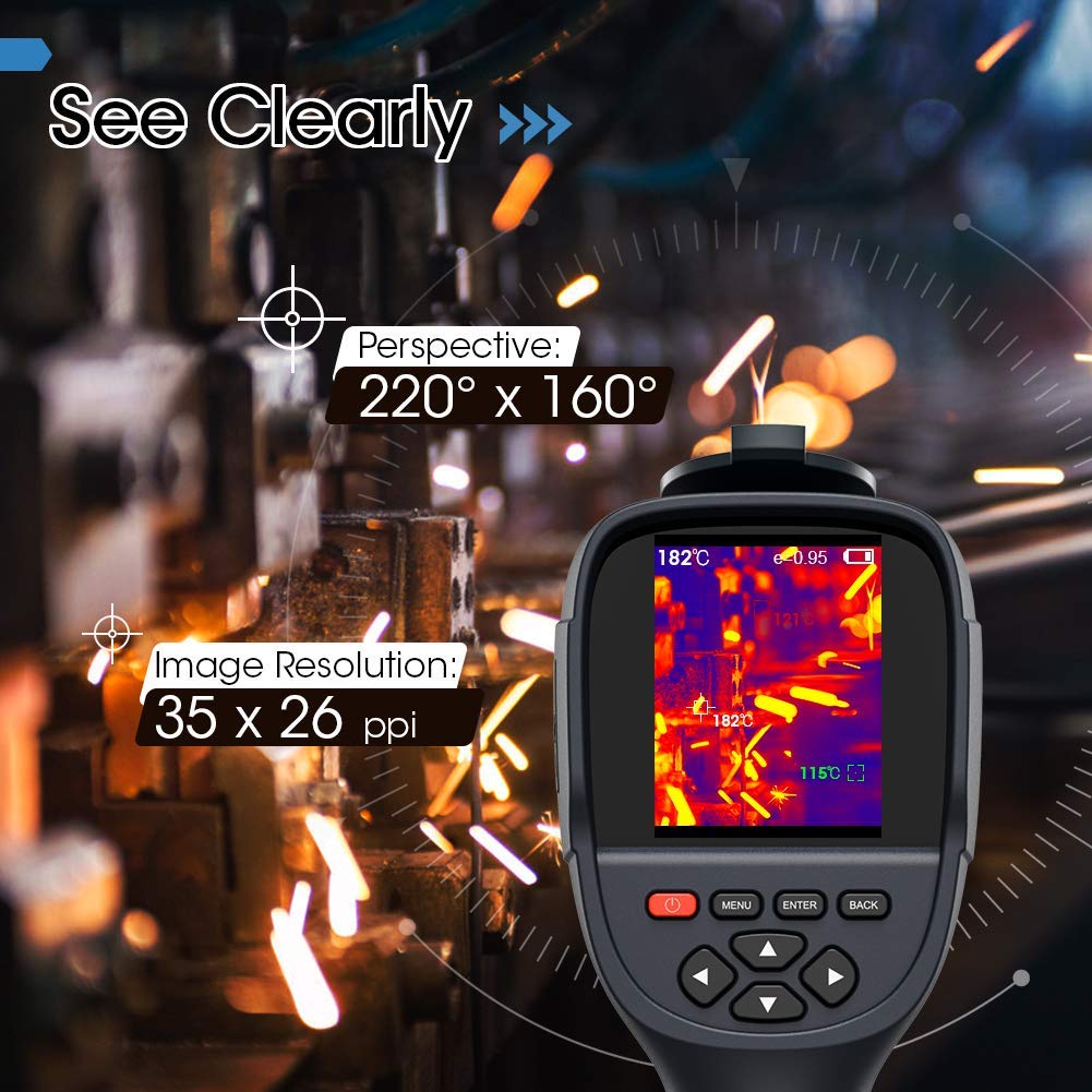 TOPDON Thermal Imaging Camera TC004, 256 x 192 High Resolution infrared camera, Testing Range -20℃~350℃ - Image 3