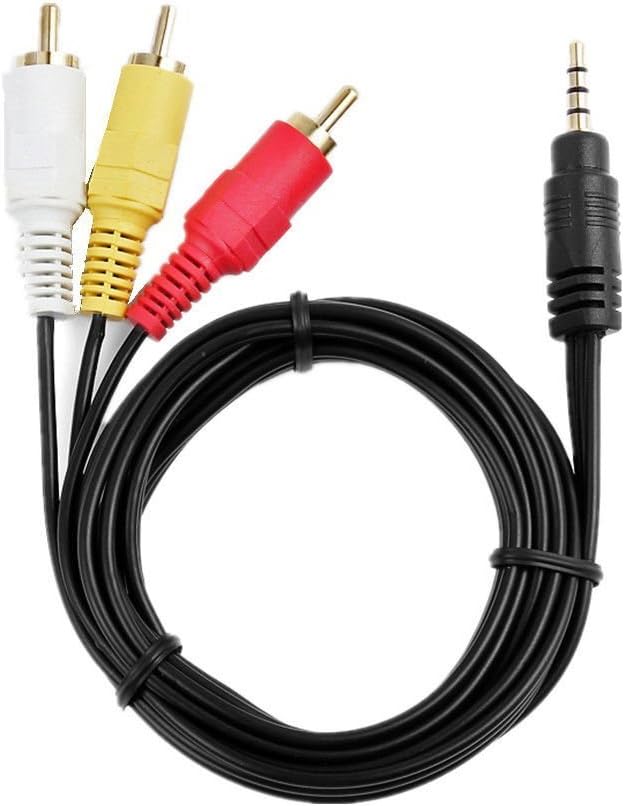 Antoble Audio Video AV Cable Cord for Hitachi & Sharp Viewcam Camera
