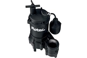 Pentair Flotec FPSE3200A Thermoplastic Sewage Pump 4/10 HP