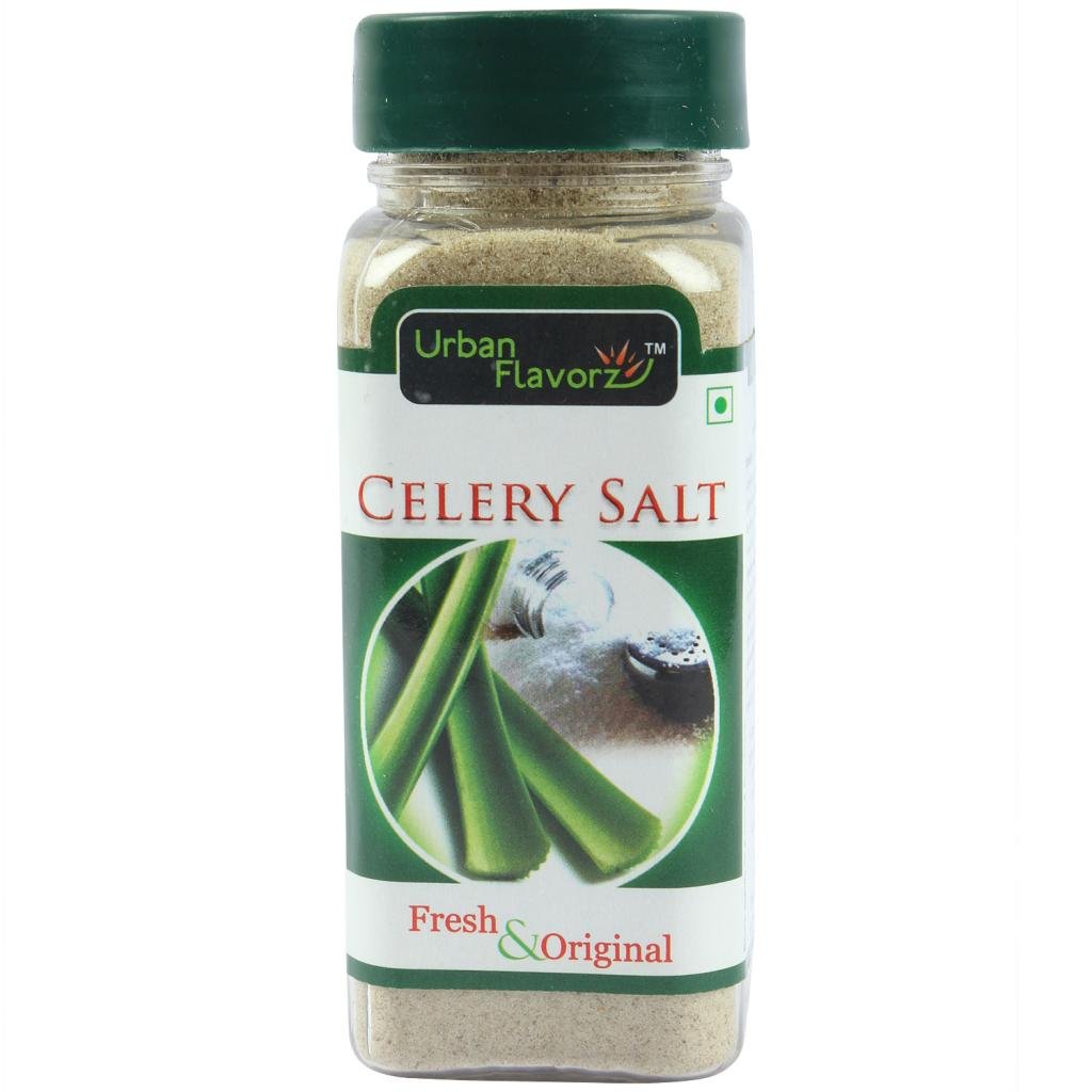 Urban Flavorz Celery Salt, 130g Amazon.in Grocery & Gourmet Foods