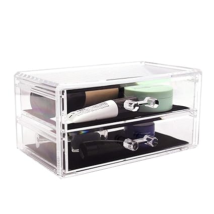 Abtrix With Ab 2 Layer 2 Drawers Makeup Organizer Drawer