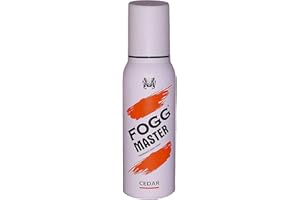 FOGG Master Cedar Fragrance Body Spray for Men - Long Lasting, No Gas, Everyday Perfume - 120ml