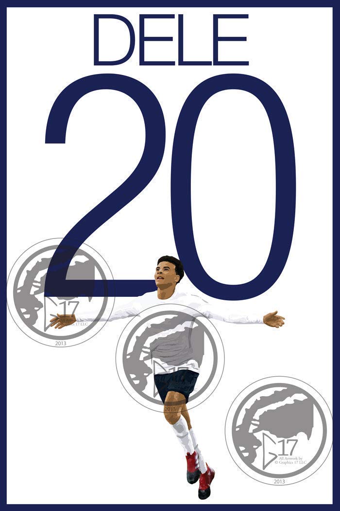 Tottenham Hotspur Art Dele Alli Poster
