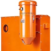 Dust Collection System: 1.6-HP Dust Collector Media Reclaimer with 1.8 Gallon Capacity - Universal Fit for Sandblaster Cabinets and Media Blasters