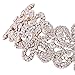XY Fancy Women Fashion Jewelry Full Rhinestone Flower Choker Necklace Charming Clavicle Chain