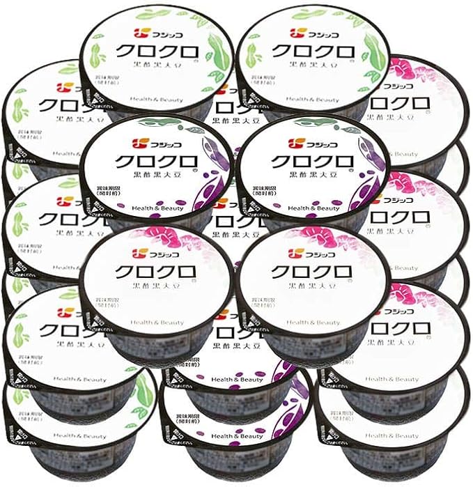 Amazon 公式 フジッコ クロクロ24食入り 1セット フジッコ 健康食品 通販