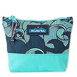 KAVU Quick Zip Pouch, Ocean Waves, One Size