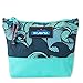 KAVU Quick Zip Pouch, Ocean Waves, One Size