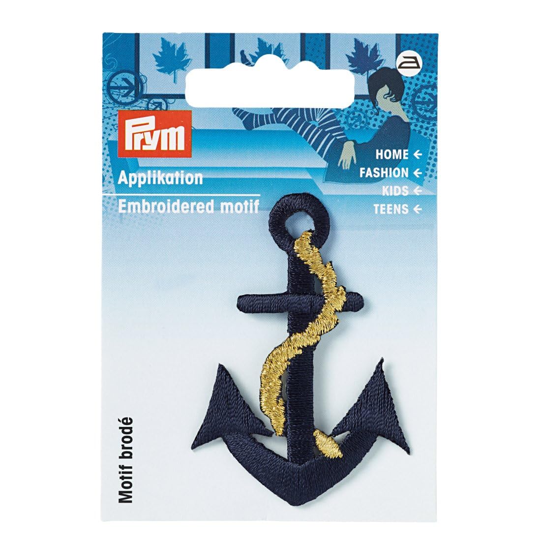 Prym Application, Blue, 40 x 60mm