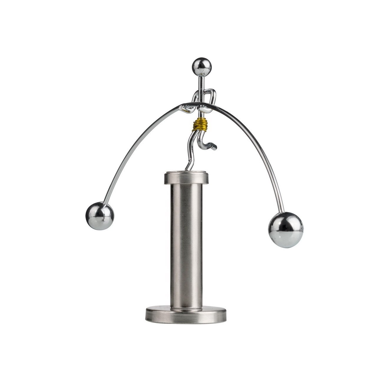 Sunnytech Steel Balance Physics Toy Weightlifter Art Balance