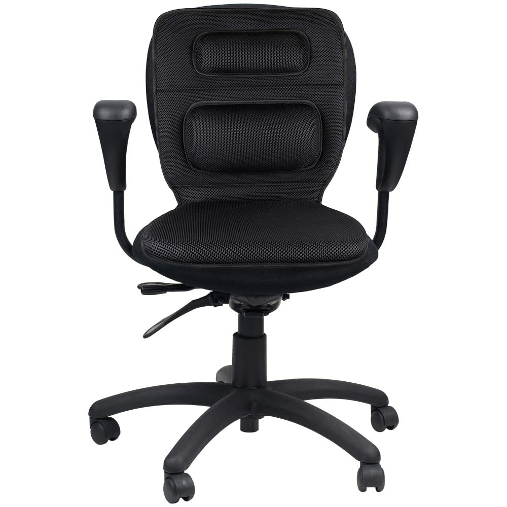 FOMI Gel Wheelchair and Low Back Chairs Seat and Back Cushion | Orthopedic Seat Pad, Firm Back Support and Lumbar Pillow for Wheelchairs, Car, Truck, Gaming | Pressure Sore, Coccyx Pain Relief