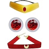 4Pcs Moon Hair Clips Accessories Headband Headwear set