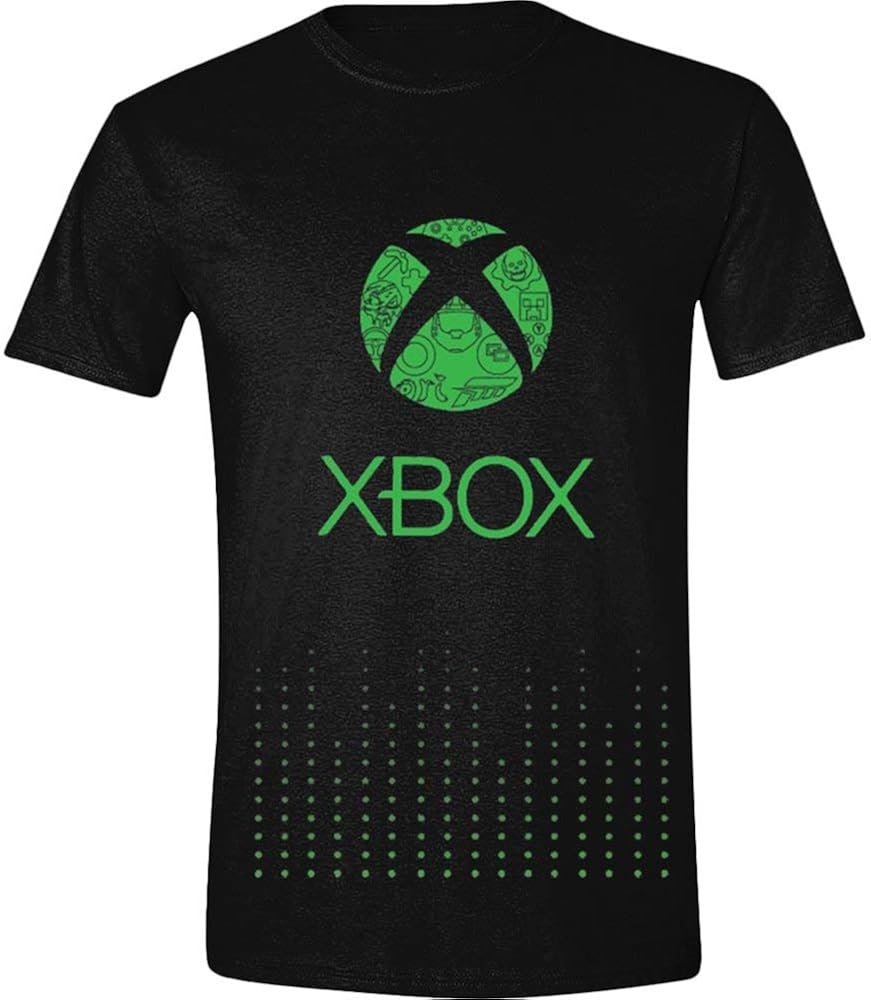 Tee Shack Black Microsoft Xbox One 360 Logo Oficial Camiseta para Hombre (Large) Amazon.es