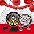 Racecar Racing Party Supplies - Tableware and Decoration Party Pack for 16 Guests