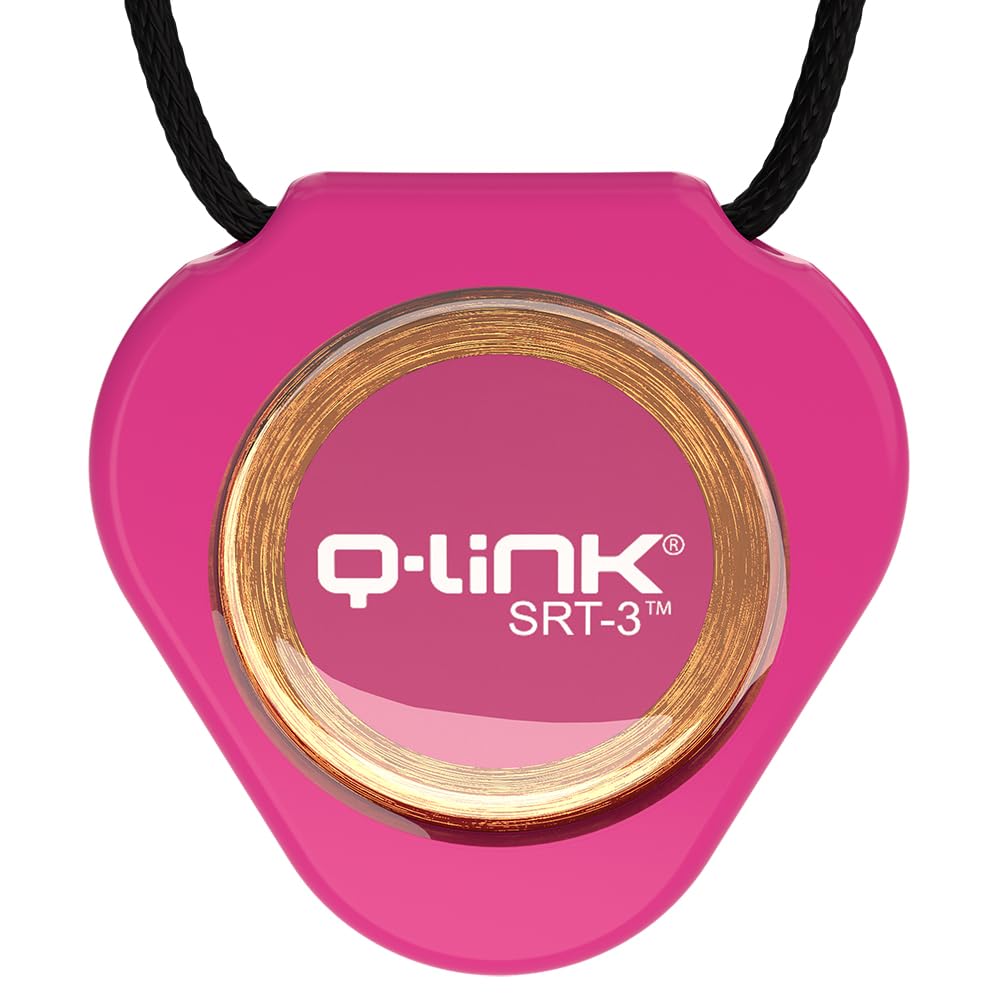 Q-Link Acrylic SRT-3 Pendant (Pink) — image 1
