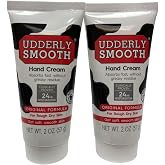 PPhyphys Udderly Smooth Original Formula Travel Size Hand Cream Bundle: (2) 2 oz Tubes &amp; Phyphy's Tip Card