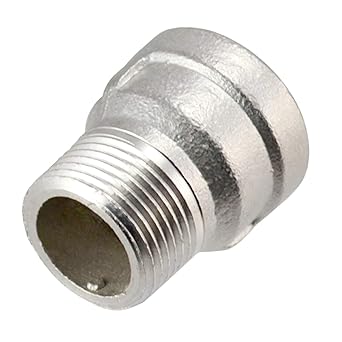 Amazon Com 1 2 Female X 1 2 Male Nipple Bush Adapter Bushing Pipe Fittings Npt Stainless Steel 304 Home Improvement