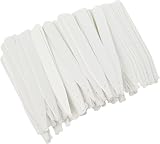 Merriway BH01192 Plastic Plant Labels White 150 mm Pack of 100 view 1
