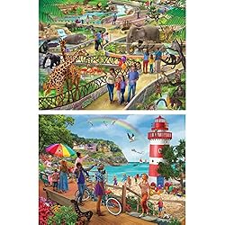 Bits and Pieces - Value Set of (2) 500 Piece Jigsaw