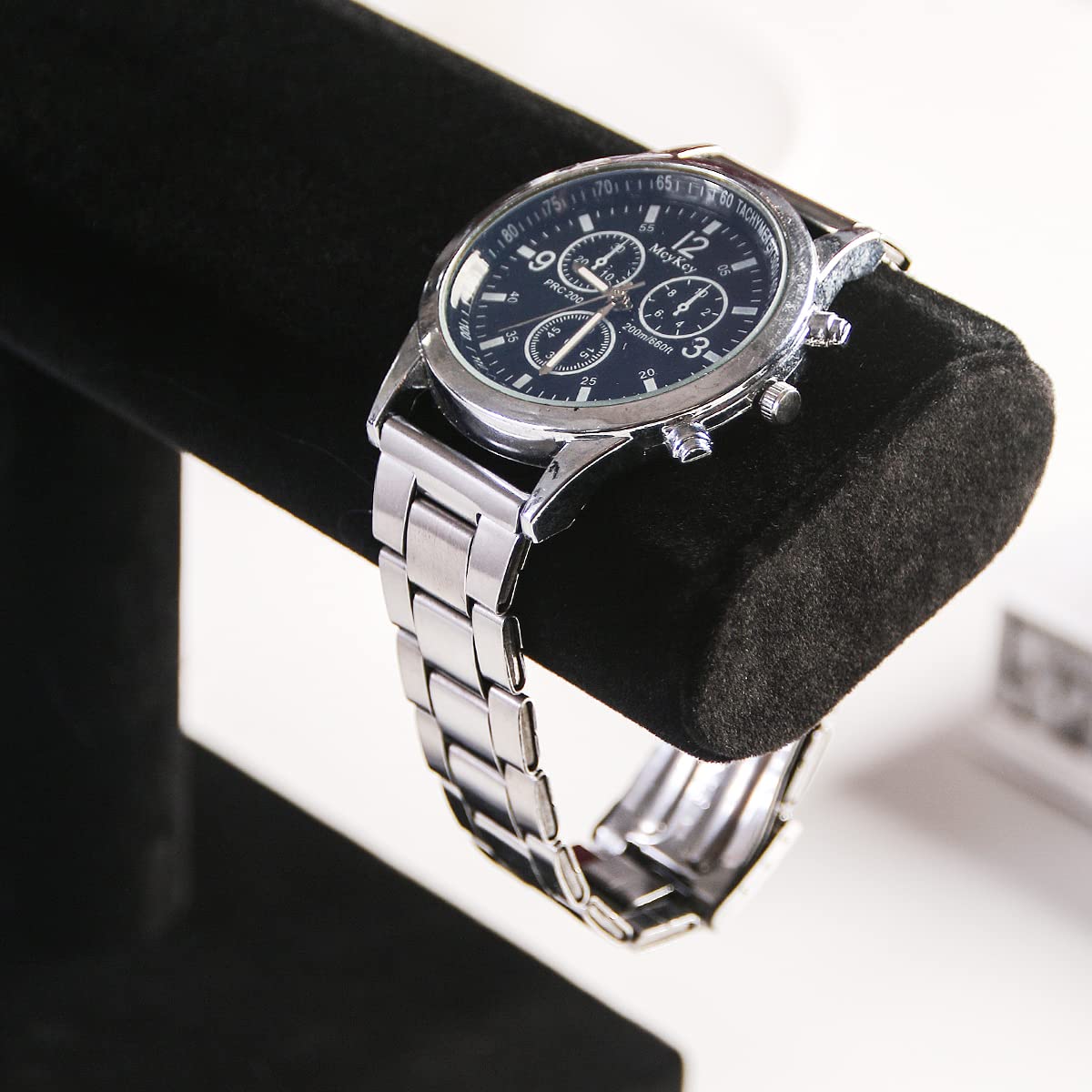 ByKen Jewelry Byken Watch Bracelet Holder,Jewelry Display Stand for Selling (Black)