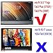 [2 Packs] Lenovo Yoga Tab 3 Plus Screen Protector, 9H Hardness Ultra-Thin Shatterproof Anti-Scratch HD Clear Tempered Glass Screen Protector for 10.1'' Lenovo Yoga Tab 3 Plus (YT-X703F)