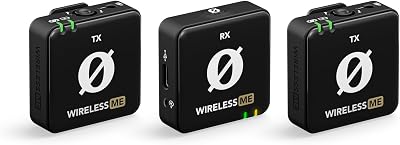 RØDE Wireless ME Dual Set Ultra-compact Wireless Microphone System Black