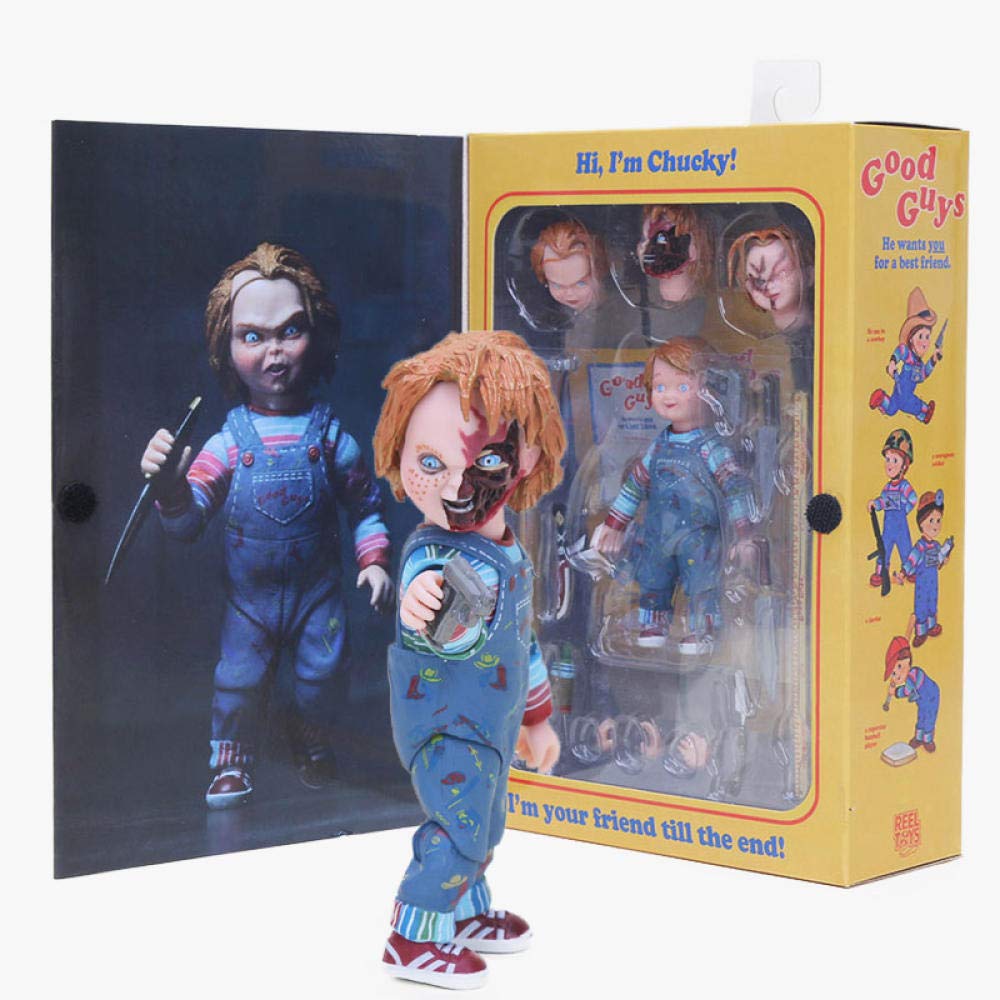 15-25cm Toys Child s Play Horror Ultimate Good Guys Chucky Bride of Chucky PVC Action Figure Collect
