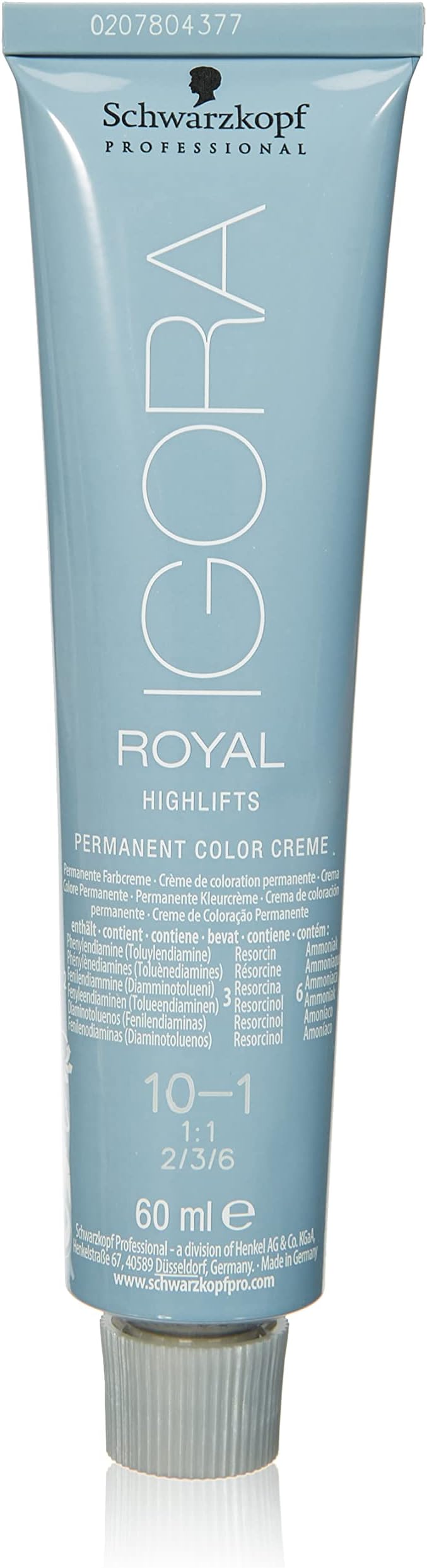 Schwarzkopf Igora Royal 10-1 Permanent Hair Color 60ml