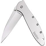 Kershaw Leek Pocket Knife (1660) 3-In. Sandvik 14C28N Blade and Stainless Steel Handle, Best Buy from Outdoor Gear