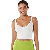 Fanka Body Sculpt Bra Tank Tops for Women with Light Support Removable Pads Seamless Contours
