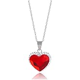 MAX + STONE Sterling Silver Elements Two Tone Heart Pendant Necklace, 18"