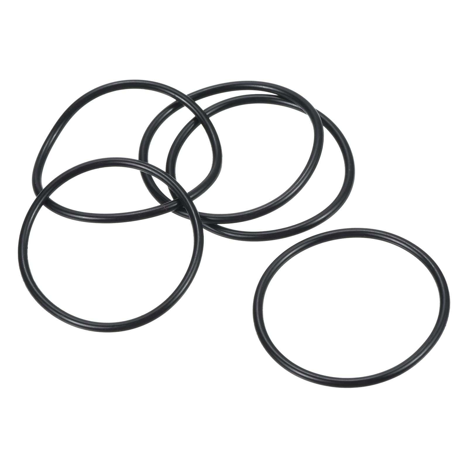 PATIKIL Nitrile Rubber O-Rings 39mm OD 35mm ID 2mm Width, 20 Pcs Metric Sealing Gasket for Faucet Plumbing Automotive Repair, Black