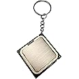 TekJuic The Ultimate Geek Accessory - Recycled CPU Processor Keychain Made from Reclaimed Computer Parts