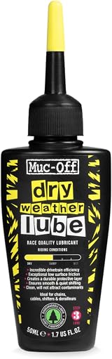 Muc-Off Dry Chain Lube 50 ml Wax-Based Biodegradable Bike Chain Oil