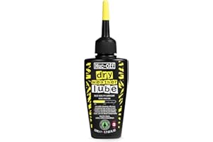 Muc-Off Dry Chain Lube, 50 Milliliters - Biodegradable Bike Chain Lubricant, Suitable for All Types of Bike - Formulated for Dry Weather Conditions
