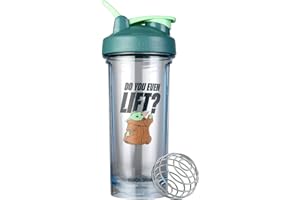 BlenderBottle Star Wars Shaker Bottle Pro Series Perfect for Protein Shakes and Pre Workout, 28-Ounce, Do You Even Lift?