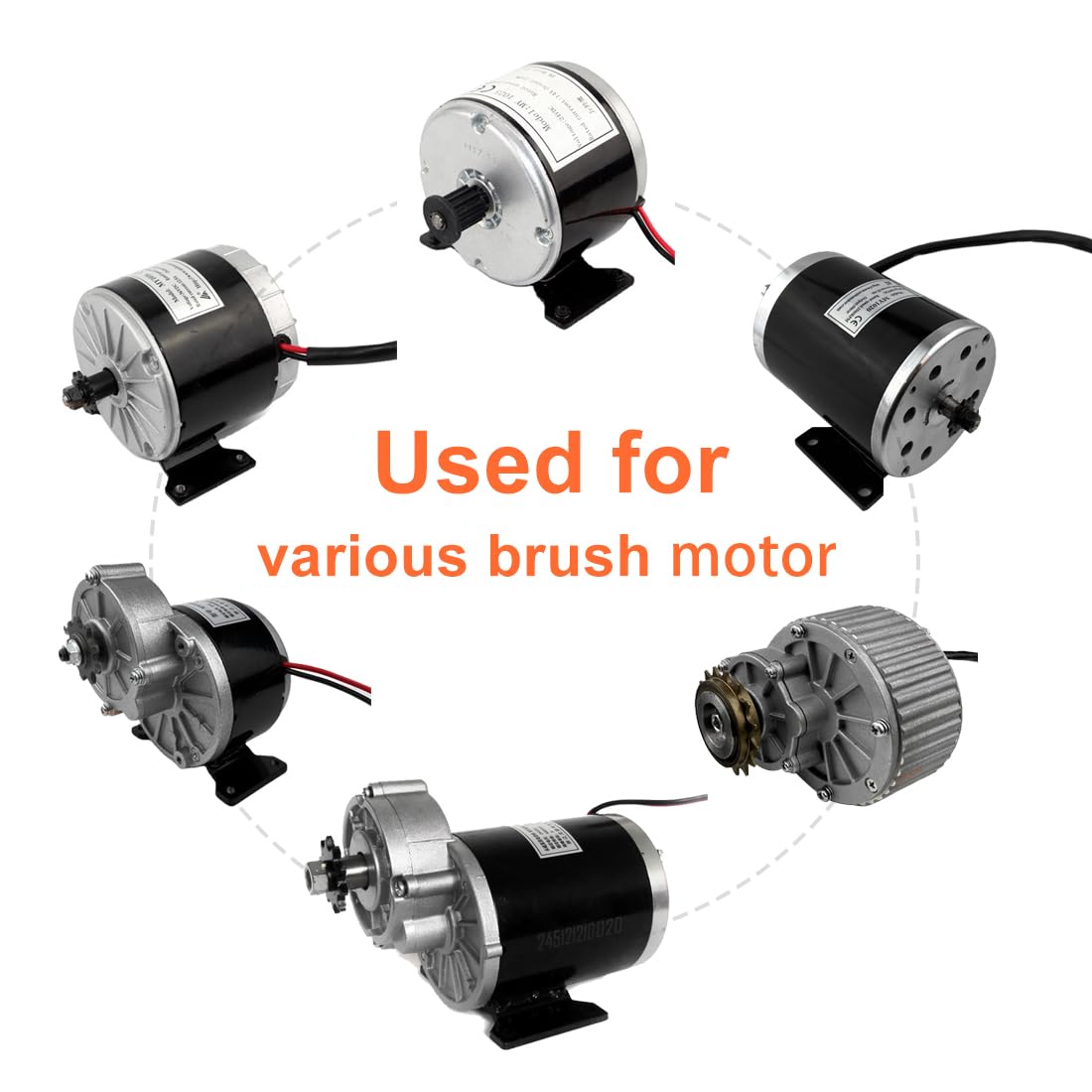 L-faster 36V 48V 1000W Scooter Brush Motor Controller Motor Controller for Tricycle Scooter Brushed Controller