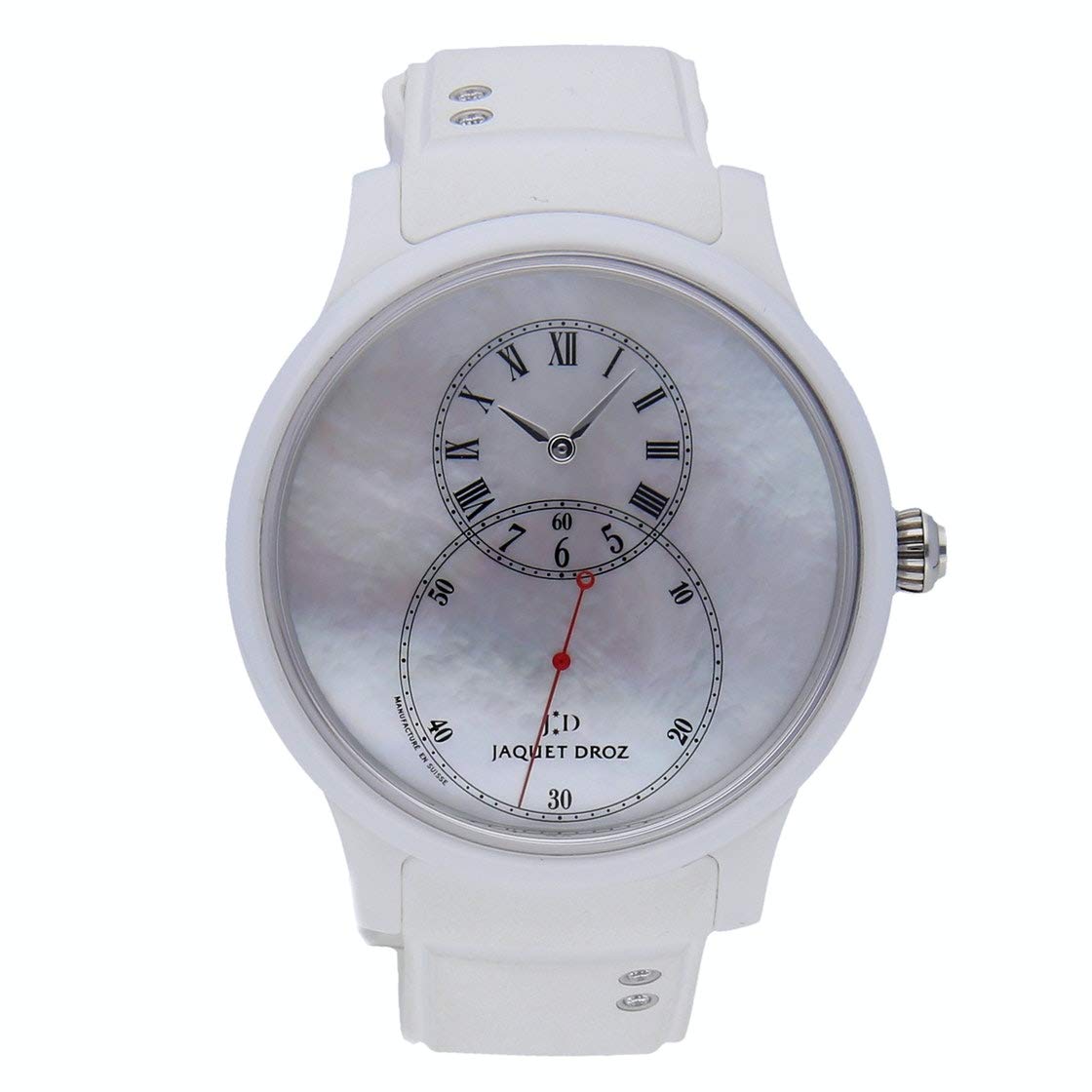 Jaquet Droz Grande Seconde Mechanical(Automatic) White Dial Watch J003036208 (Pre-Owned)