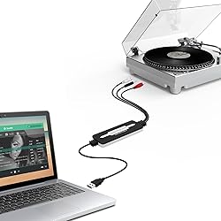 USB Audio Capture Card Grabber for Vinyl Cassette